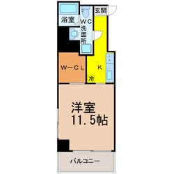 グランデ浅間町の物件間取画像